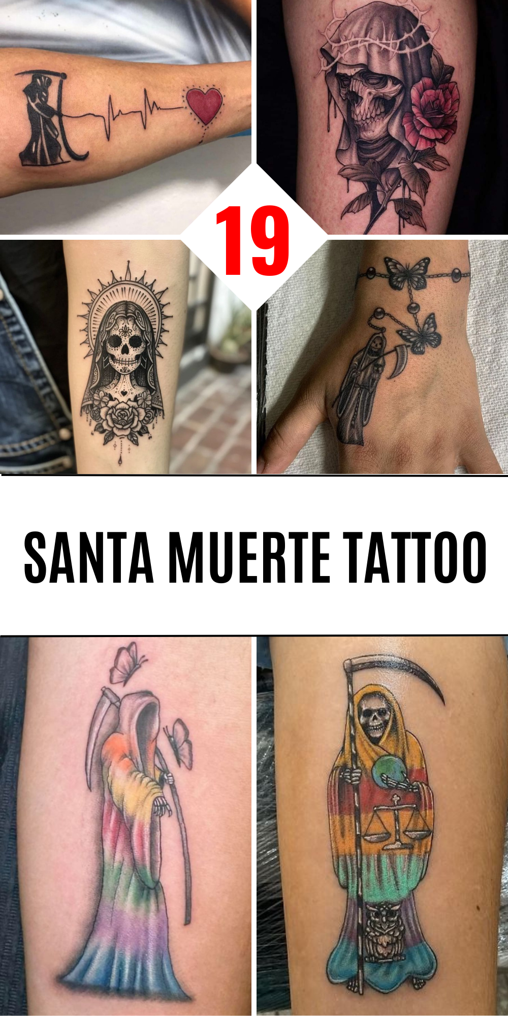 19 Ideas for Santa Muerte Tattoos: A Deep Dive into Symbolism and Style