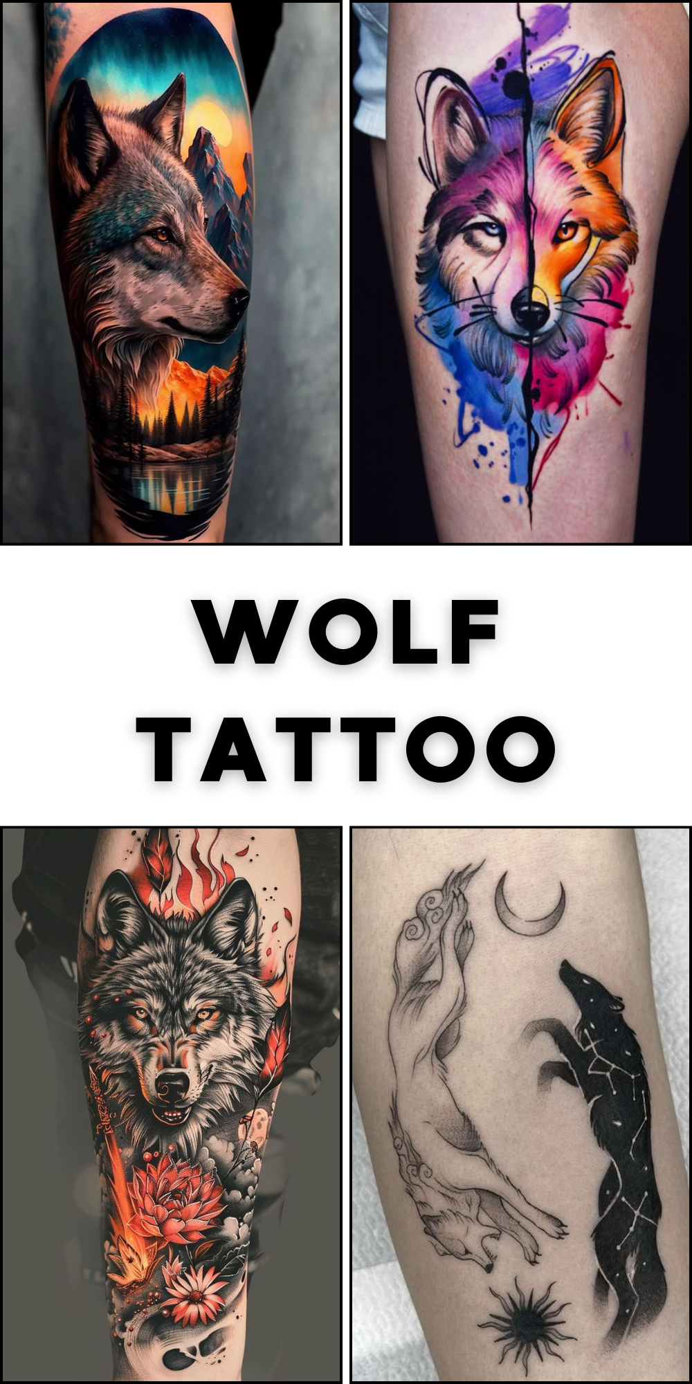 27 Wolf Tattoo Ideas for 2025: Bold, Artistic, and Meaningful Designs