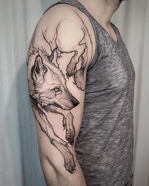 27 Wolf Tattoo Ideas for 2025: Bold, Artistic, and Meaningful Designs