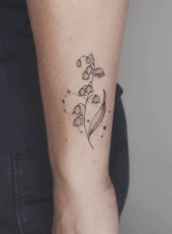 26 Stunning Lily of the Valley Tattoo Ideas 2025