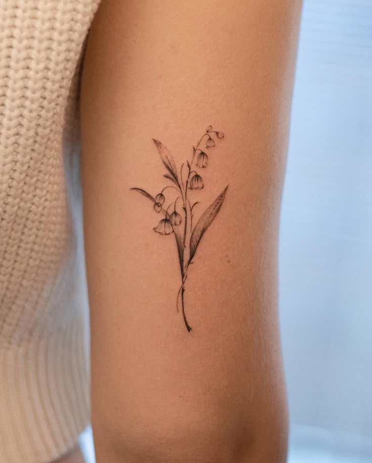 26 Stunning Lily of the Valley Tattoo Ideas 2025