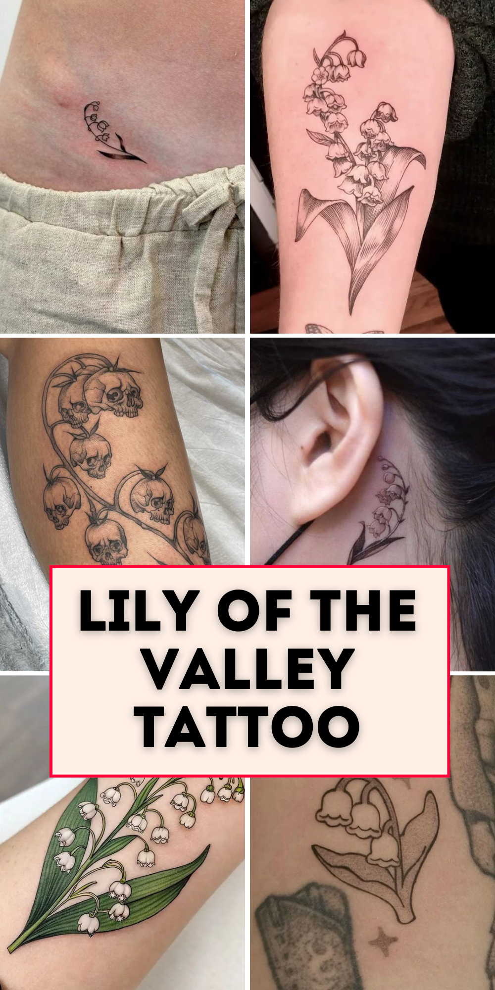 26 Stunning Lily of the Valley Tattoo Ideas 2025