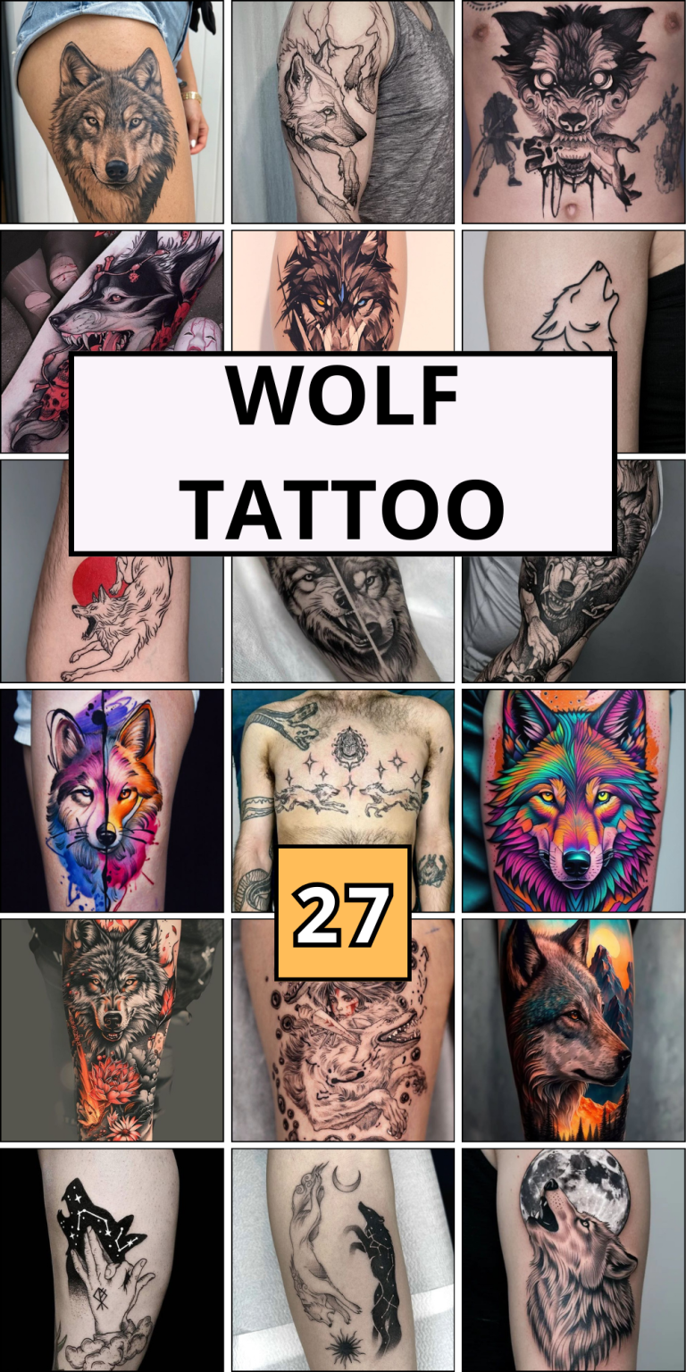 27 Ideas for Wolf Tattoos in 2025: The Ultimate Guide to Bold ...