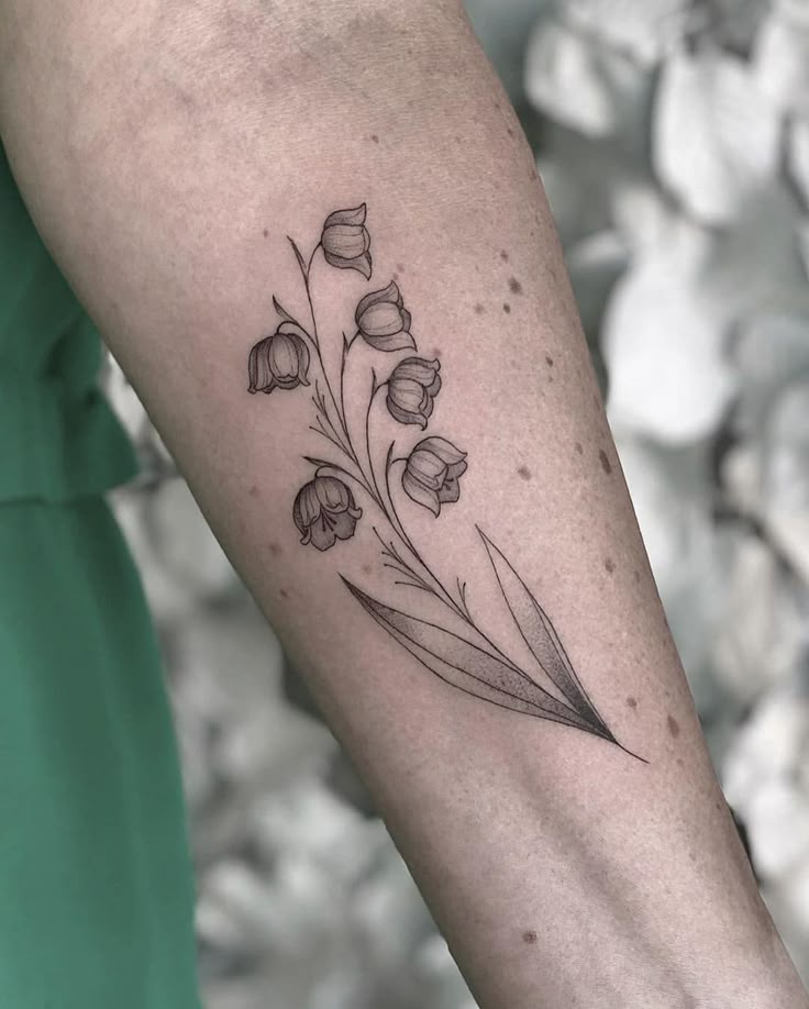 26 Stunning Lily of the Valley Tattoo Ideas 2025