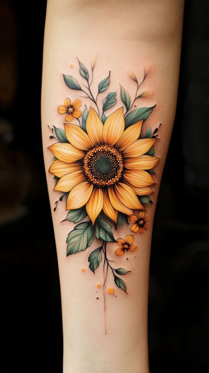 24 Ideas for Sunflower Tattoos in 2025: Unique and Stunning Designs for Every Style