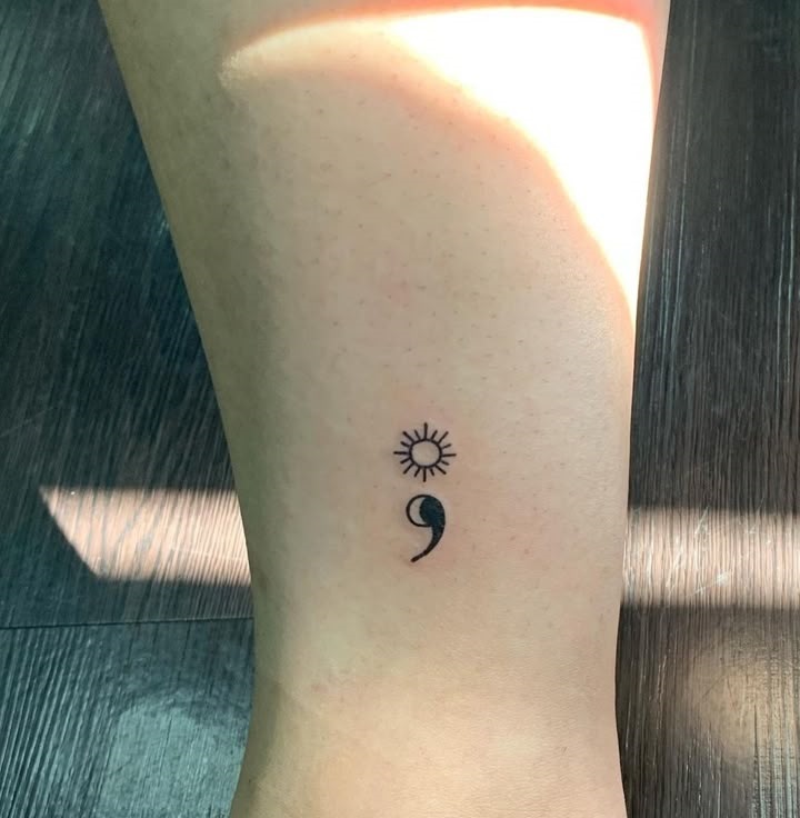 30 Stunning Semicolon Tattoo Ideas for 2025: Minimalist, Butterfly, Floral, Heart &#038; More