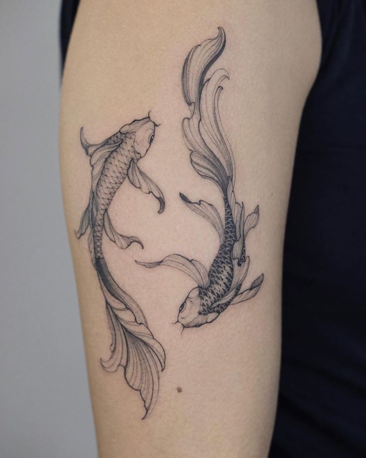 Explore 28 Unique Koi Fish Tattoo Ideas for 2025: Minimalist, Japanese Style, Yin Yang, Fine Line