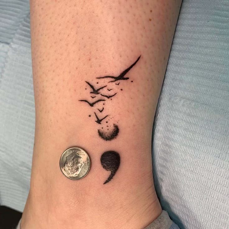 30 Stunning Semicolon Tattoo Ideas for 2025: Minimalist, Butterfly, Floral, Heart &#038; More
