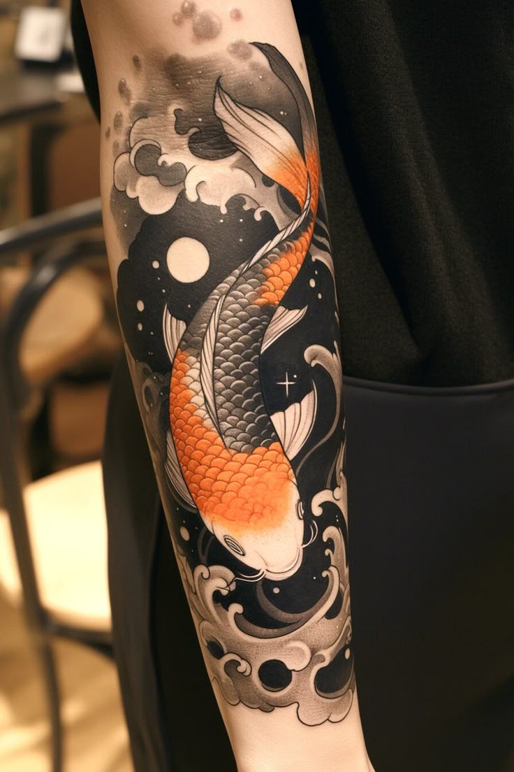 Explore 28 Unique Koi Fish Tattoo Ideas for 2025: Minimalist, Japanese Style, Yin Yang, Fine Line