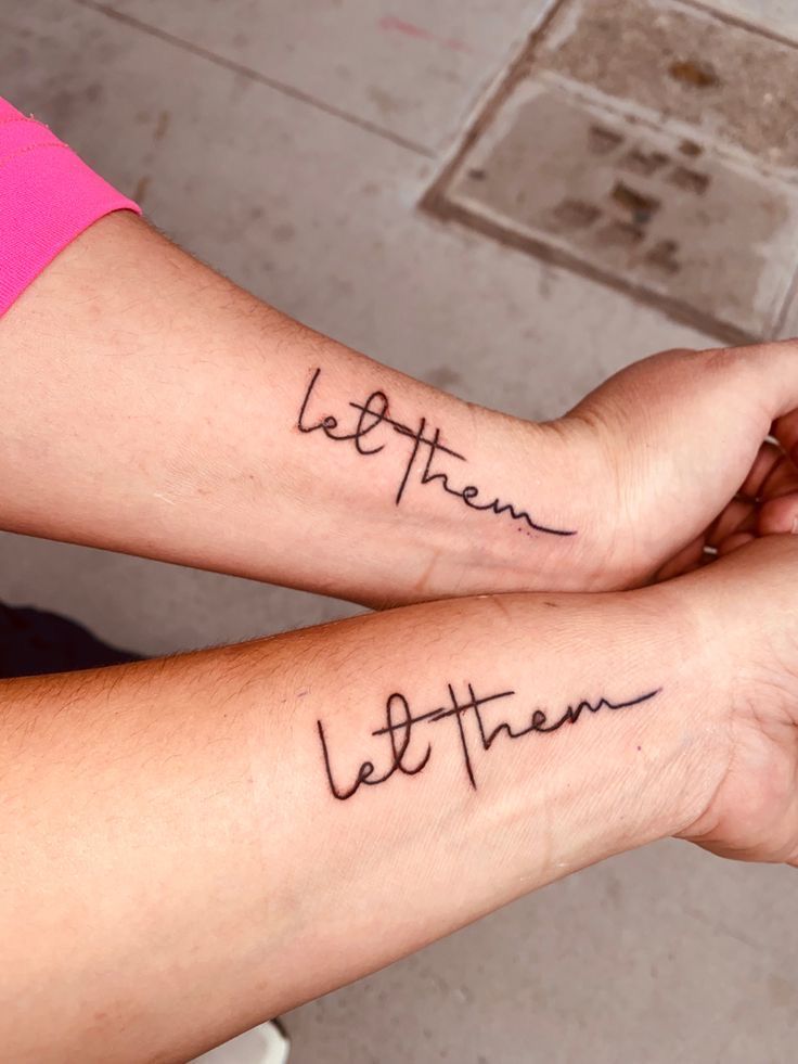 23 Ideas Let Them Tattoo for 2025: Meaningful and Stylish Ink Inspirations