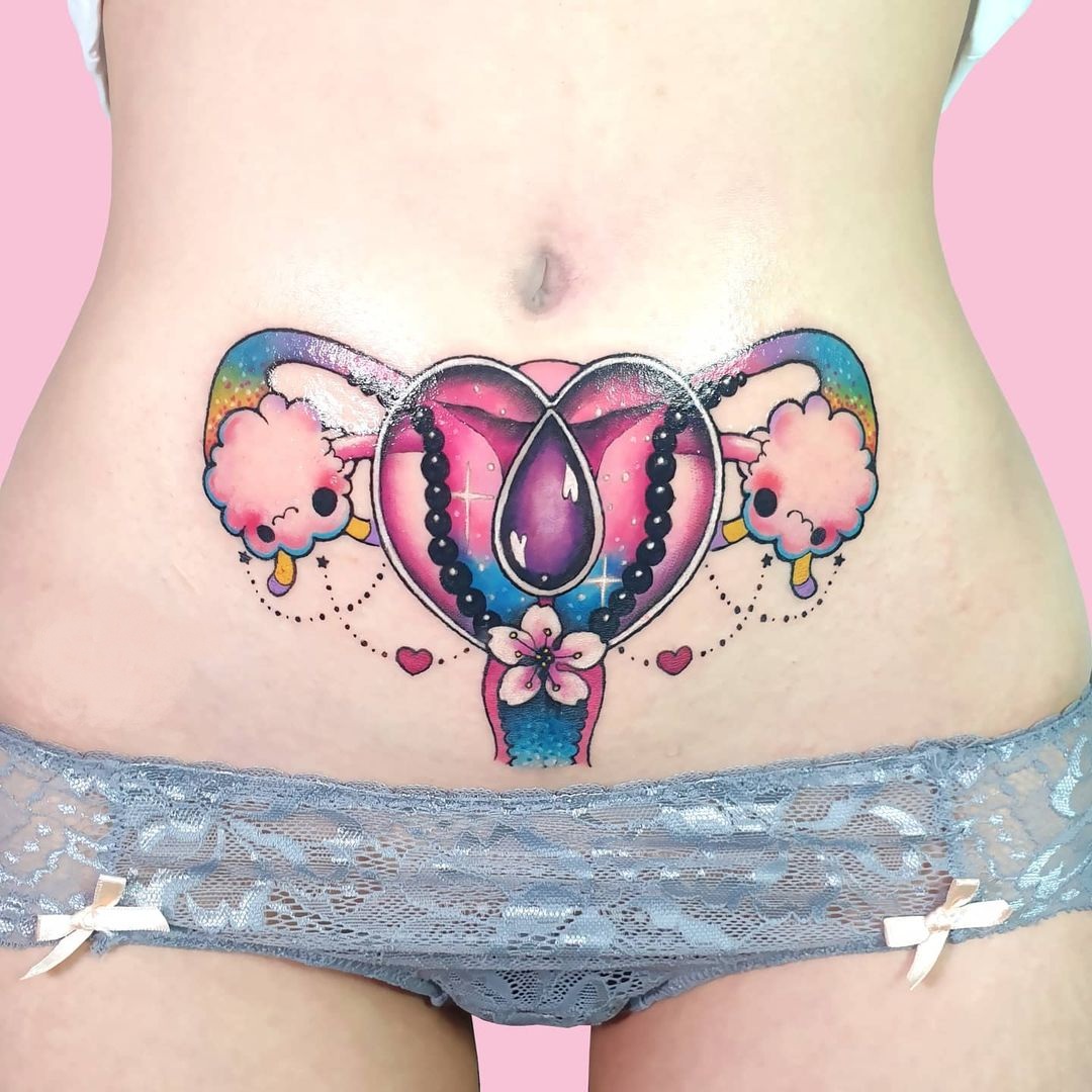 29 Womb Tattoo Ideas for 2025: Floral, Anime, Goth, Succubus, and Symbolic Designs