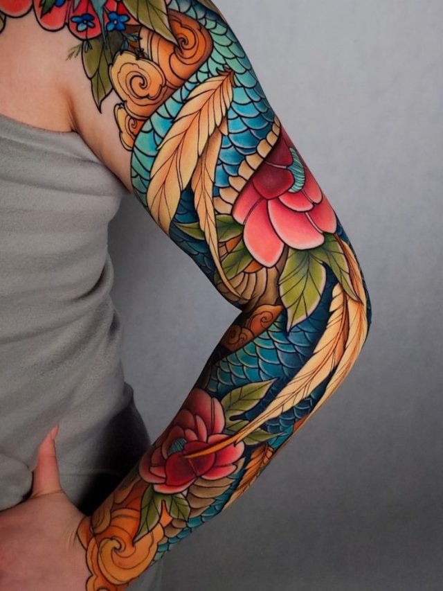 25 Neo Traditional Tattoo Ideas for 2025: Bold Sleeve Art, Black and ...