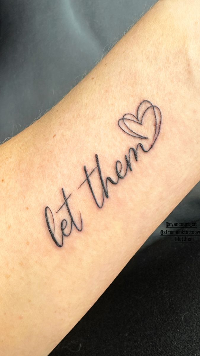 23 Ideas Let Them Tattoo for 2025: Meaningful and Stylish Ink Inspirations