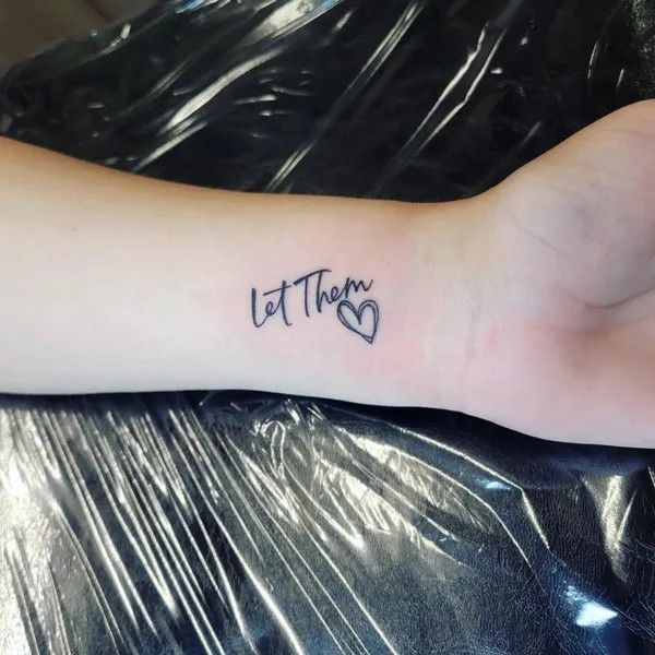 23 Ideas Let Them Tattoo for 2025: Meaningful and Stylish Ink Inspirations