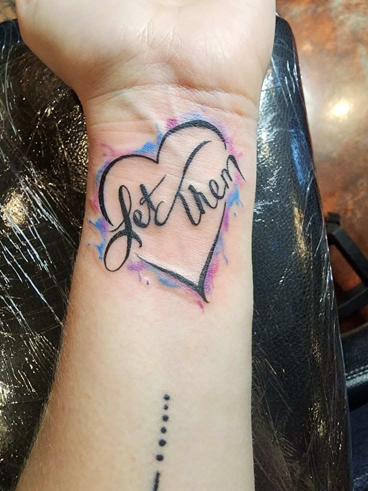 23 Ideas Let Them Tattoo for 2025: Meaningful and Stylish Ink Inspirations