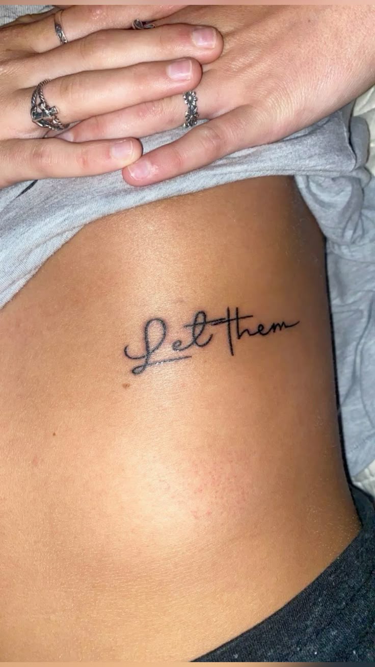 23 Ideas Let Them Tattoo for 2025: Meaningful and Stylish Ink Inspirations