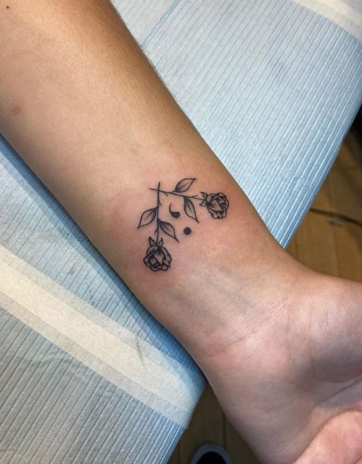 30 Stunning Semicolon Tattoo Ideas for 2025: Minimalist, Butterfly, Floral, Heart &#038; More