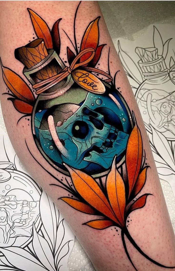 25 Neo Traditional Tattoo Ideas for 2025: Bold Sleeve Art, Black and Grey Designs