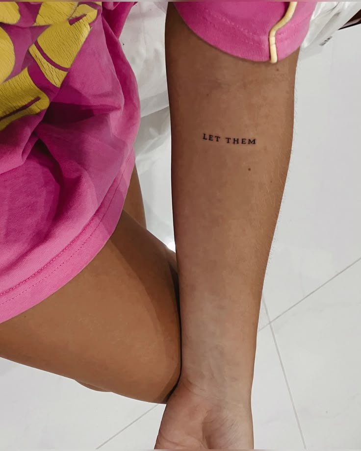 23 Ideas Let Them Tattoo for 2025: Meaningful and Stylish Ink Inspirations