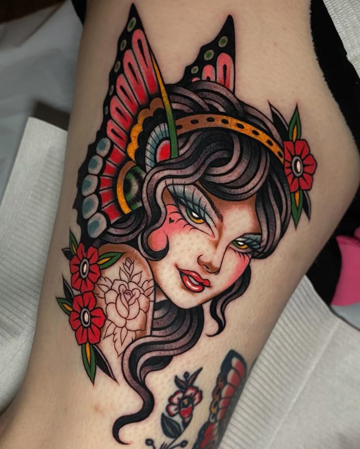 25 Neo Traditional Tattoo Ideas for 2025: Bold Sleeve Art, Black and Grey Designs