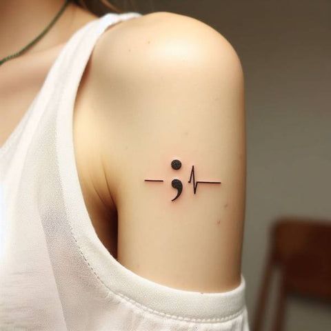 30 Stunning Semicolon Tattoo Ideas for 2025: Minimalist, Butterfly, Floral, Heart &#038; More