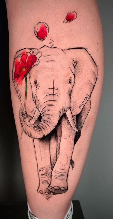 30 Stunning Elephant Tattoo Ideas for 2025 – Realistic, Minimal, Mandala, Cute, Designs