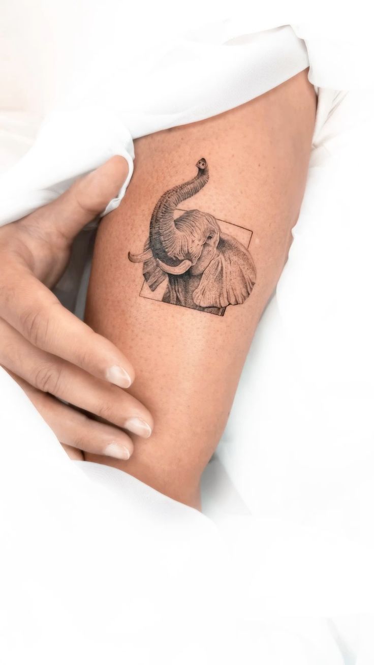 30 Stunning Elephant Tattoo Ideas for 2025 – Realistic, Minimal, Mandala, Cute, Designs