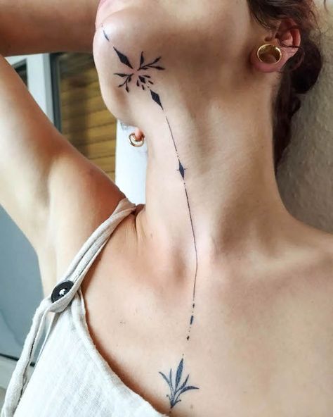 27 Ideas Neck Tattoo 2025: Unique Designs for Men and Women – Side, Front, and Nape of Neck Tattoo