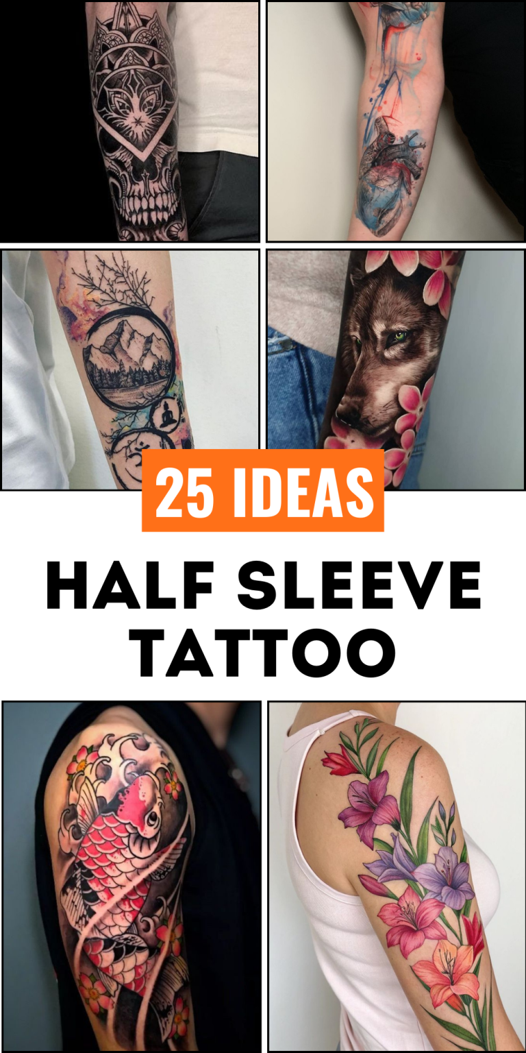 25 Best Half Sleeve Tattoo Ideas 2025 for Women & Men – Cool Designs ...