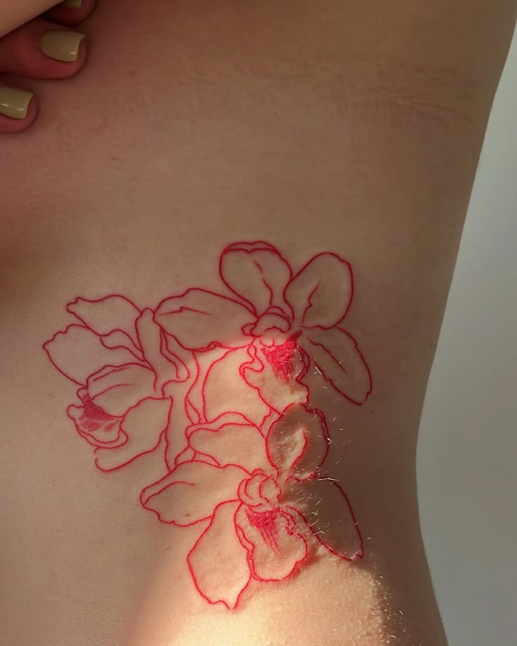 26 Orchid Tattoo Ideas 2025 for Minimalist, Colour, and Fine Line Designs