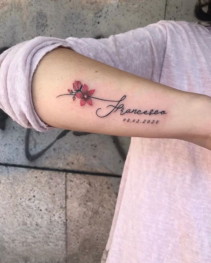 30 Name Tattoo Ideas 2025: Cute, Unique &#038; Dainty Designs for Women and Men Forearm, Neck, or Hand
