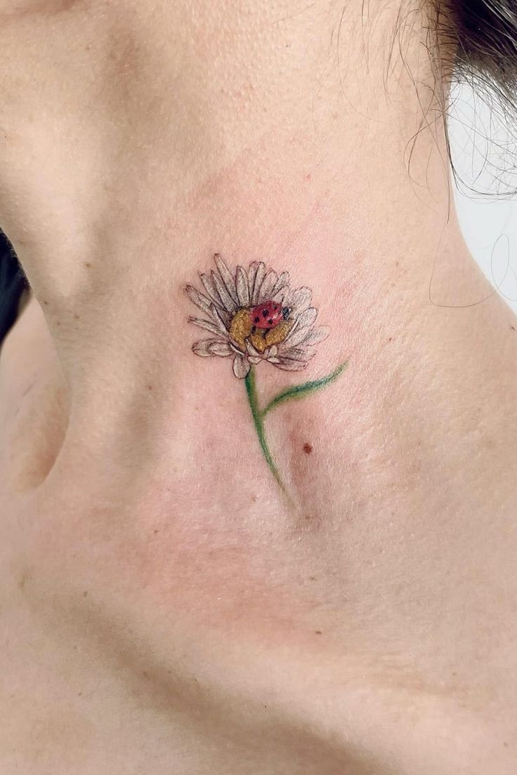25 Daisy Tattoo Ideas 2025 with Fine Line, Watercolor, Minimalist, Stencil, Traditional &#038; Dainty Designs
