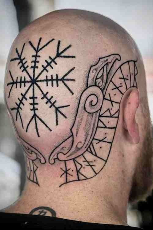 25 Viking Tattoo Ideas 2025 with Norse Mythology Symbols, Sleeve and Chest Designs
