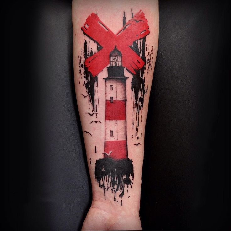 Check Out 29 Cool Lighthouse Tattoo Ideas for 2025