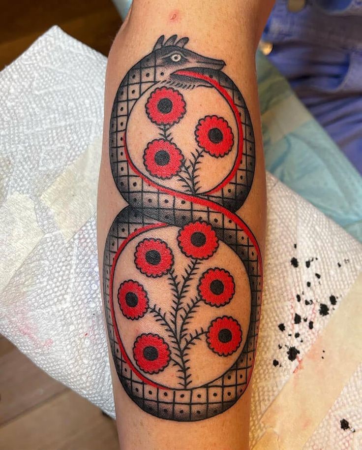 25 Ouroboros Tattoo Ideas 2025: Minimalist, Dragon, FMAB &#038; Traditional Snake Designs