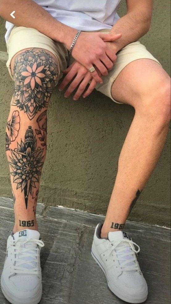 27 Leg Sleeve Tattoo Ideas 2025 for Men &#038; Women – Feminine Designs to Inspire Your Next Ink