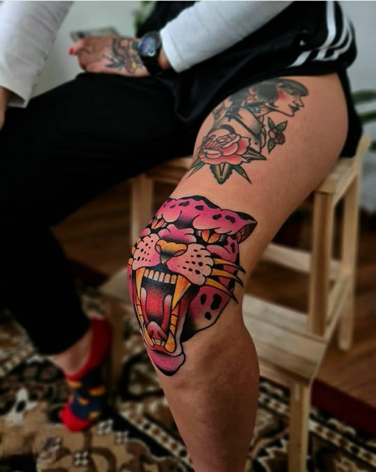 30 Panther Tattoo Ideas 2025 for Men and Women – Traditional, Neo Traditional, Pink, Black Ink