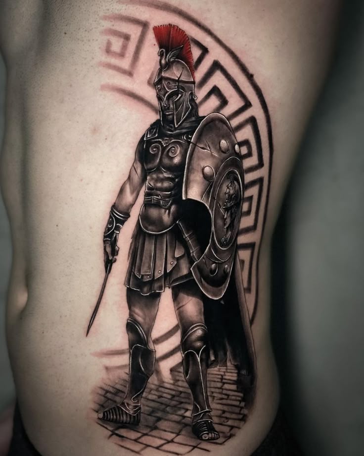 27 Spartan Tattoo Ideas 2025 Bold Sleeve, Chest, Leg &#038; Forearm Designs