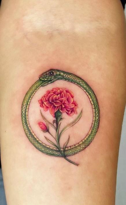25 Carnation Tattoo Ideas 2025: Traditional Designs for Women, Shoulder, Sleeve, Ankle &#038; More