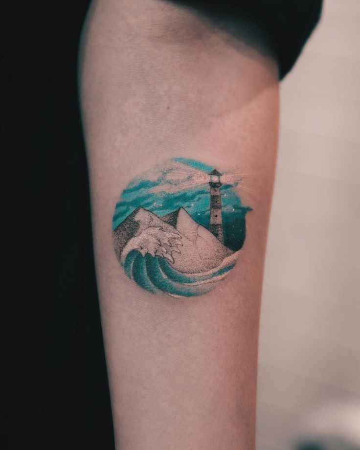 Check Out 29 Cool Lighthouse Tattoo Ideas for 2025