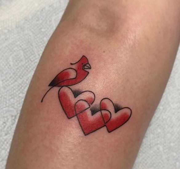 28 Cardinal Tattoo Ideas 2025 for Women and Men: Memorial, Fine Line, Stencil Outline, Small Flying