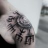 25 Viking Tattoo Ideas 2025 with Norse Mythology Symbols, Sleeve and ...