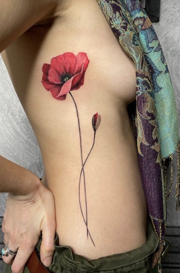28 Poppy Tattoo Ideas 2025 for Women &#038; Men – Fine Line, Traditional, Minimalist &#038; Bold Red Floral Designs