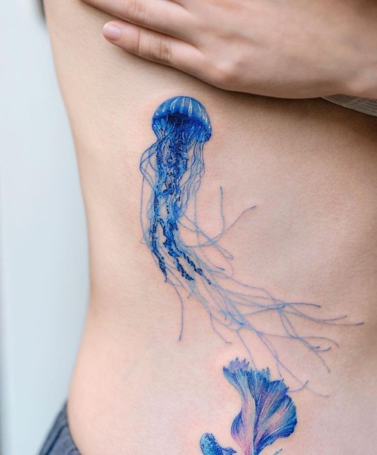 30 Jellyfish Tattoo 2025 Designs with Meaning and Style Flowing
