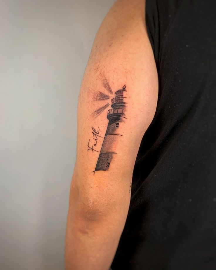 Check Out 29 Cool Lighthouse Tattoo Ideas for 2025