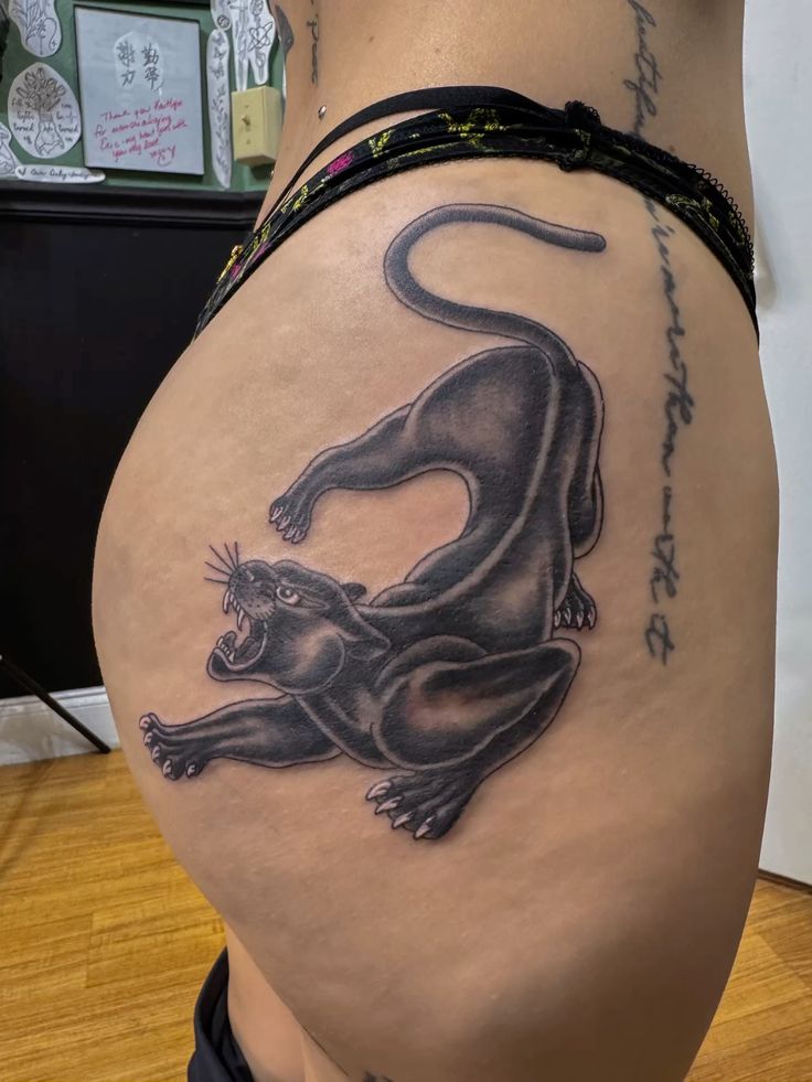 30 Panther Tattoo Ideas 2025 for Men and Women – Traditional, Neo Traditional, Pink, Black Ink