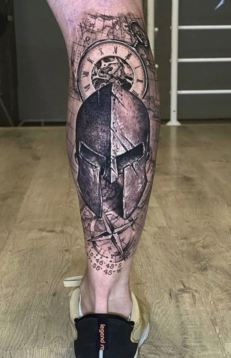 27 Spartan Tattoo Ideas 2025 Bold Sleeve, Chest, Leg &#038; Forearm Designs