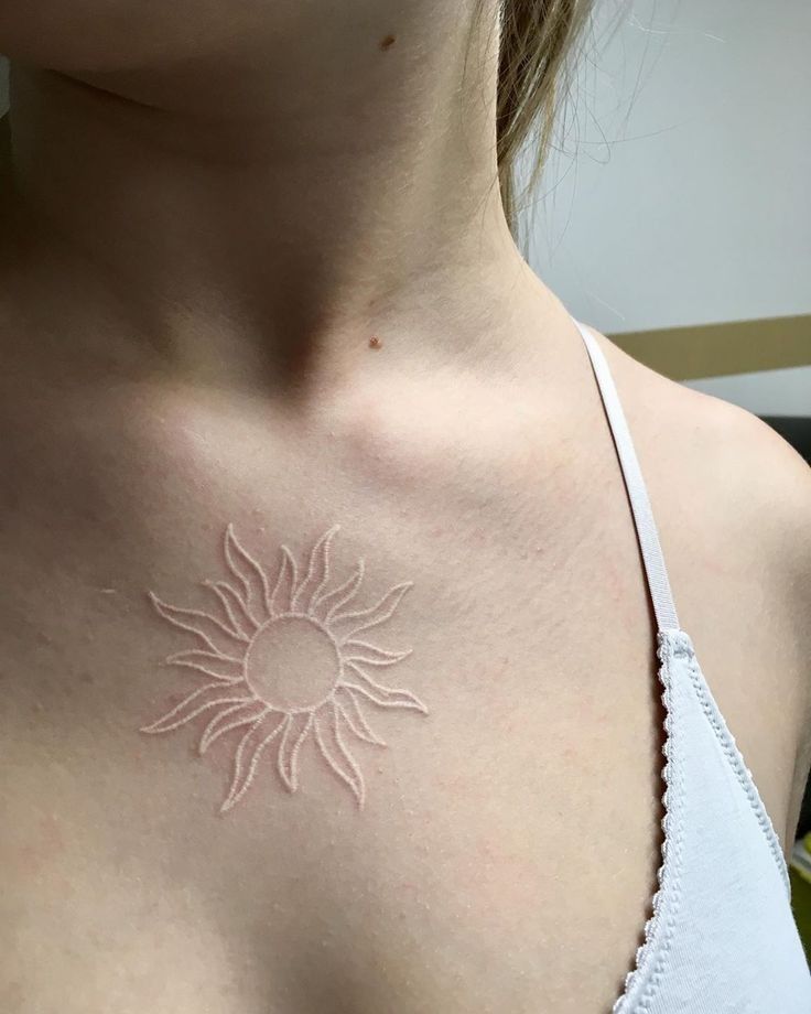 27 White Tattoo Ideas 2025 for Women and Men – Aesthetic Designs on Dark Skin and More