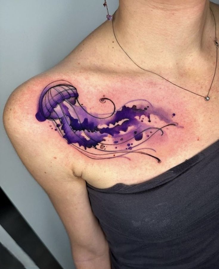 30 Jellyfish Tattoo 2025 Designs with Meaning and Style Flowing