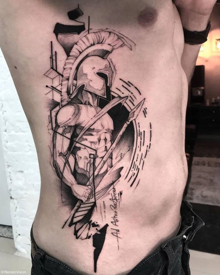 27 Spartan Tattoo Ideas 2025 Bold Sleeve, Chest, Leg &#038; Forearm Designs